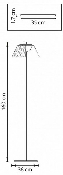 Торшер Lightstar Napoli 794710 в Заречном - zarechnyy.mebel24.online | фото 6