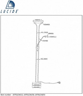 Торшер Lucide Champion-Led 19792/24/03 в Заречном - zarechnyy.mebel24.online | фото 7