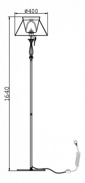 Торшер Maytoni Bird ARM013-22-W в Заречном - zarechnyy.mebel24.online | фото 8