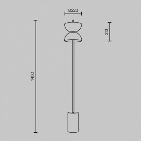 Торшер Maytoni Kyoto MOD178FL-L11B3K в Заречном - zarechnyy.mebel24.online | фото 3