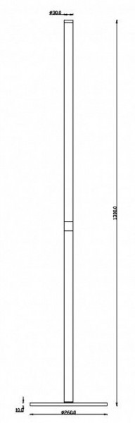 Торшер Maytoni Ray Z012FL-L18B3K в Заречном - zarechnyy.mebel24.online | фото 3