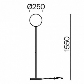 Торшер Maytoni Ring MOD013FL-01B в Заречном - zarechnyy.mebel24.online | фото 4