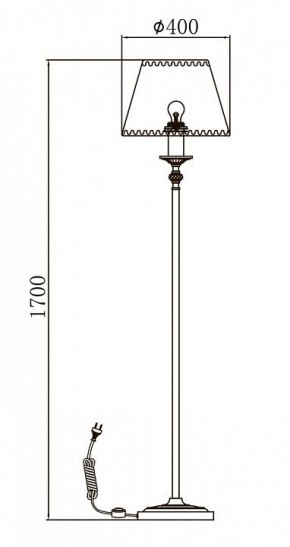 Торшер Maytoni Soffia RC093-FL-01-R в Заречном - zarechnyy.mebel24.online | фото 3