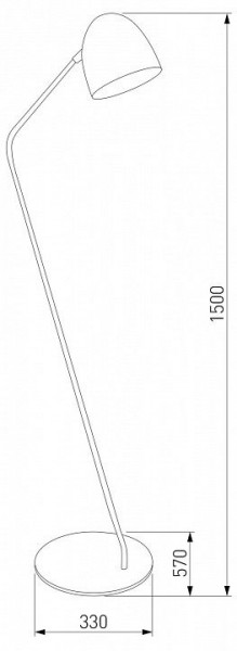 Торшер TK Lighting Soho 5037 Soho Black в Заречном - zarechnyy.mebel24.online | фото 2