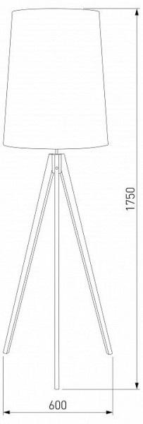 Торшер TK Lighting Walz 5599 Walz в Заречном - zarechnyy.mebel24.online | фото 2