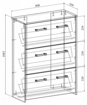 Тумба для обуви Агата АТ-1 в Заречном - zarechnyy.mebel24.online | фото 6