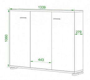 Тумба Домино нельсон ПУ-60-4 в Заречном - zarechnyy.mebel24.online | фото 2