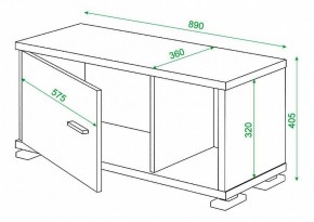 Тумба комбинированная Домино СБ-30/1 в Заречном - zarechnyy.mebel24.online | фото 3