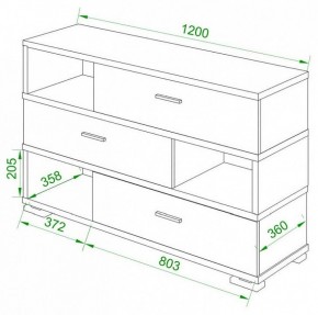 Тумба комбинированная Домино СБ-40/3-ПВК в Заречном - zarechnyy.mebel24.online | фото 2