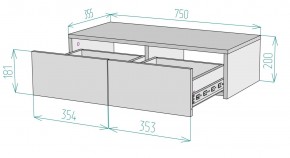 Тумба подвесная K212 в Заречном - zarechnyy.mebel24.online | фото 2