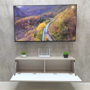 Тумба подвесная под ТВ LINES MTV4-MA 1150 Бежевый (Леда-М 10.1.5) в Заречном - zarechnyy.mebel24.online | фото 3