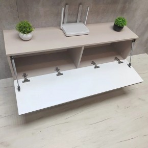 Тумба подвесная под ТВ LINES MTV4-MA 1150 Бежевый (Леда-М 10.1.5) в Заречном - zarechnyy.mebel24.online | фото 8