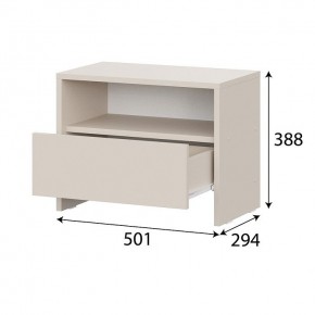 КАМЕЛИЯ 1 Серия 2 Тумба прикроватная Меланж в Заречном - zarechnyy.mebel24.online | фото 3