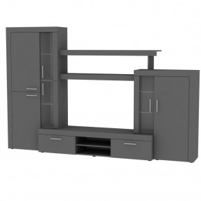 ТВ стенка TV51 (Графит) в Заречном - zarechnyy.mebel24.online | фото