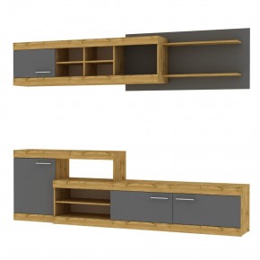 ТВ стенка TV53 (ДВ-Графит) в Заречном - zarechnyy.mebel24.online | фото