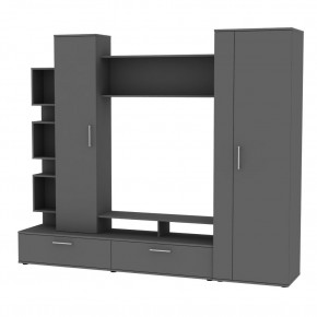ТВ стенка TV55 (Графит) в Заречном - zarechnyy.mebel24.online | фото