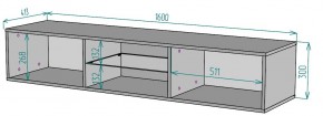 ТВ тумба подвесная TV73 в Заречном - zarechnyy.mebel24.online | фото 2