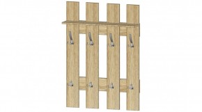 Вешалка 800 (сонома) в Заречном - zarechnyy.mebel24.online | фото