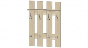 Вешалка 800 (ясень шимо светлый) в Заречном - zarechnyy.mebel24.online | фото