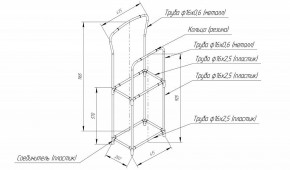 Вешалка для костюма SHT-SUR3 в Заречном - zarechnyy.mebel24.online | фото 6