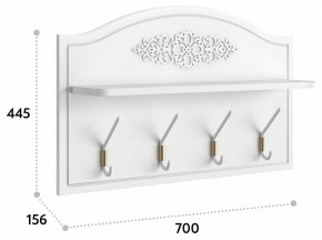 Вешалка-полка Ассоль АС-72 в Заречном - zarechnyy.mebel24.online | фото 2