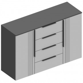 ВИТА Комод 2-ств c 4 ящиками в Заречном - zarechnyy.mebel24.online | фото