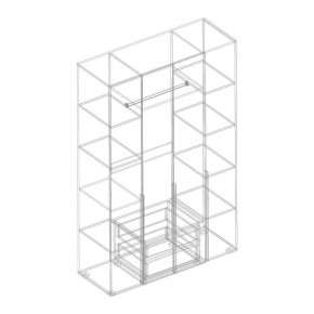 ВИТА Шкаф 4-ств с зеркалом в Заречном - zarechnyy.mebel24.online | фото 2