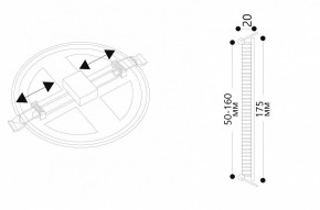 Встраиваемый светильник Arte Lamp Mesura A7975PL-1WH в Заречном - zarechnyy.mebel24.online | фото 5