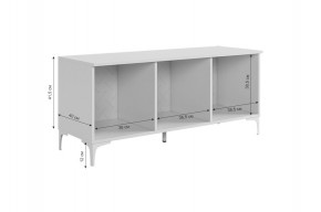 ЗЕФИР Гостиная К2 (белое дерево/черный муар) в Заречном - zarechnyy.mebel24.online | фото 5