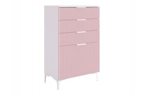 ЗЕФИР Комод (пудра розовая) в Заречном - zarechnyy.mebel24.online | фото