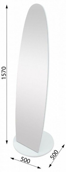 Зеркало напольное Стелла в Заречном - zarechnyy.mebel24.online | фото 8